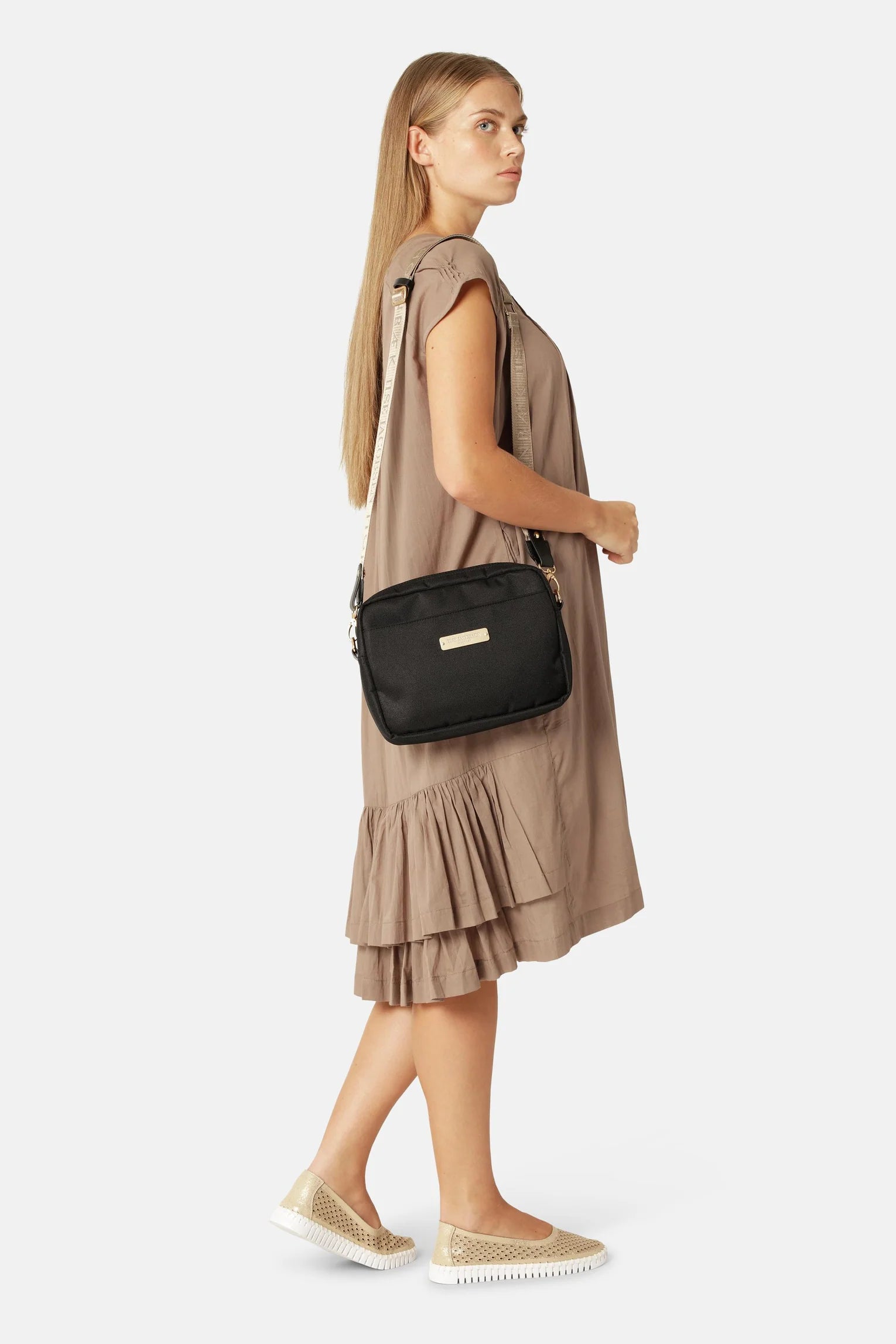 Ilse Jacobsen cross body reiseveske - svart