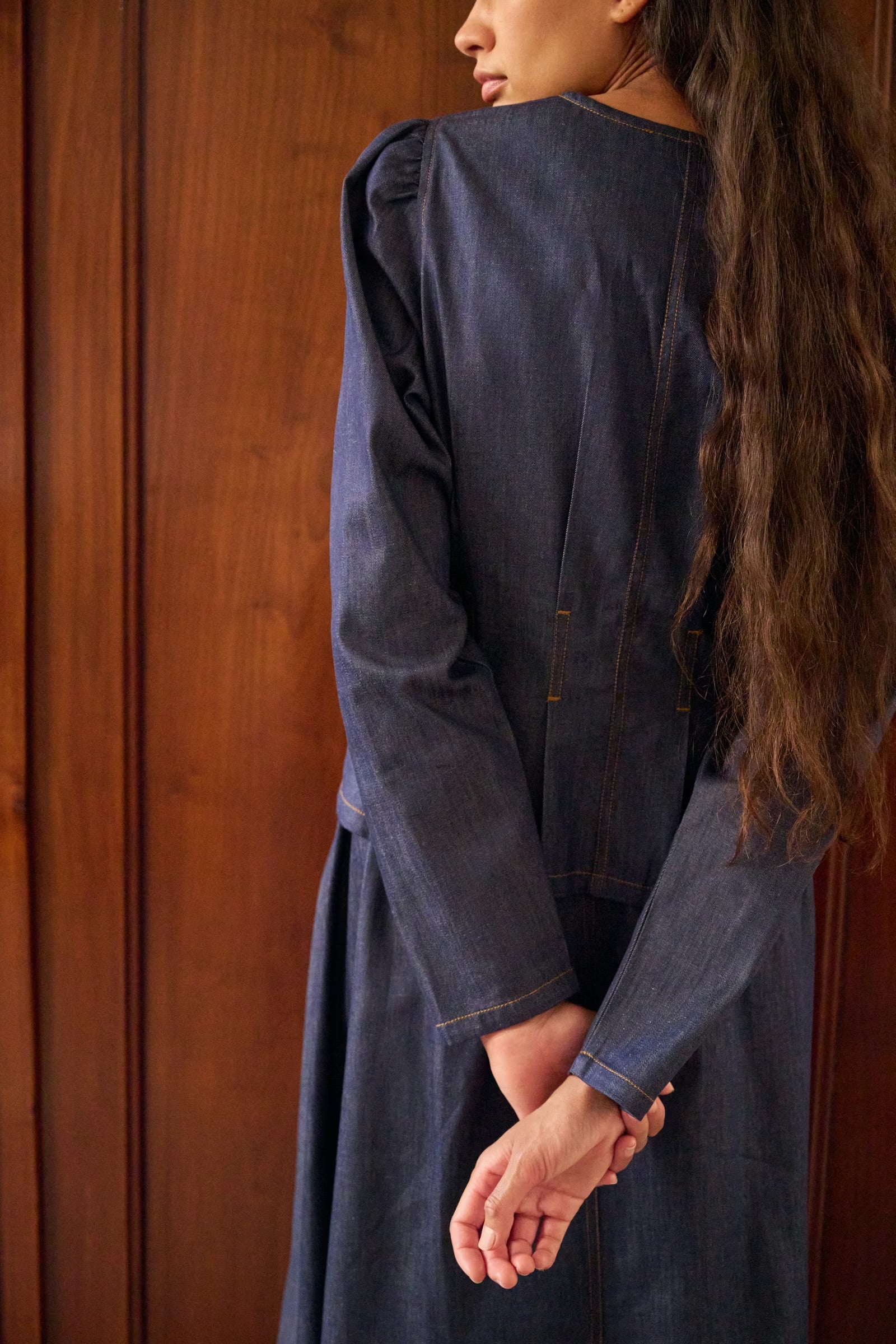 Karen by Simonsen Drew Denim Bluse