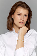 Dyrberg/Kern Teresia armbånd - Krystall