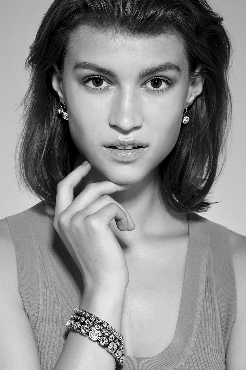 Dyrberg/Kern Louise Øredobber - grå