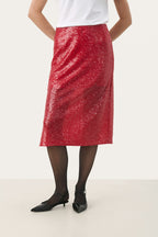 Part Two Teffania skirt - Red