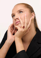 Margosha Red Velvet Ring - Gull