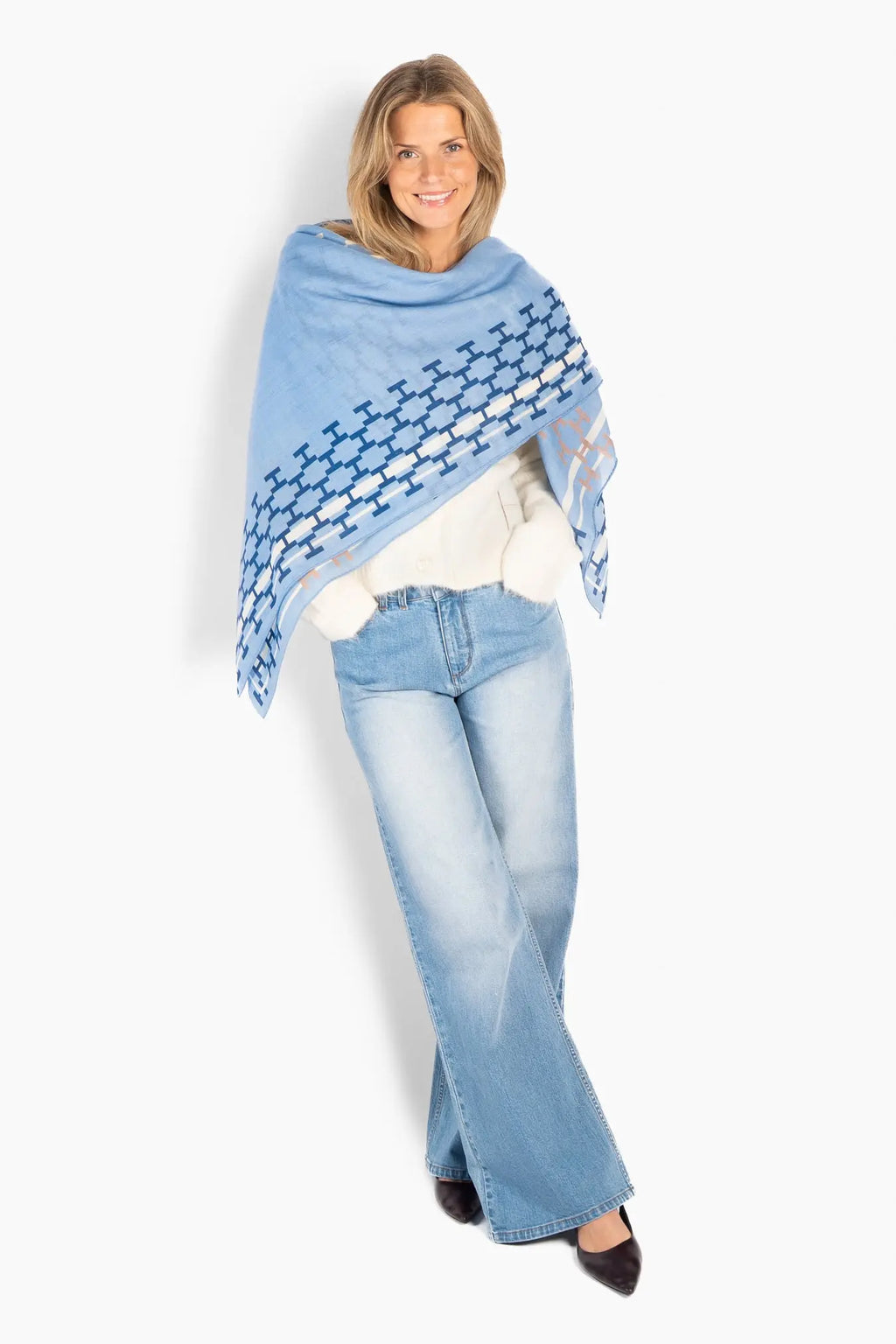 Dora Tynt Stort Ullskjerf