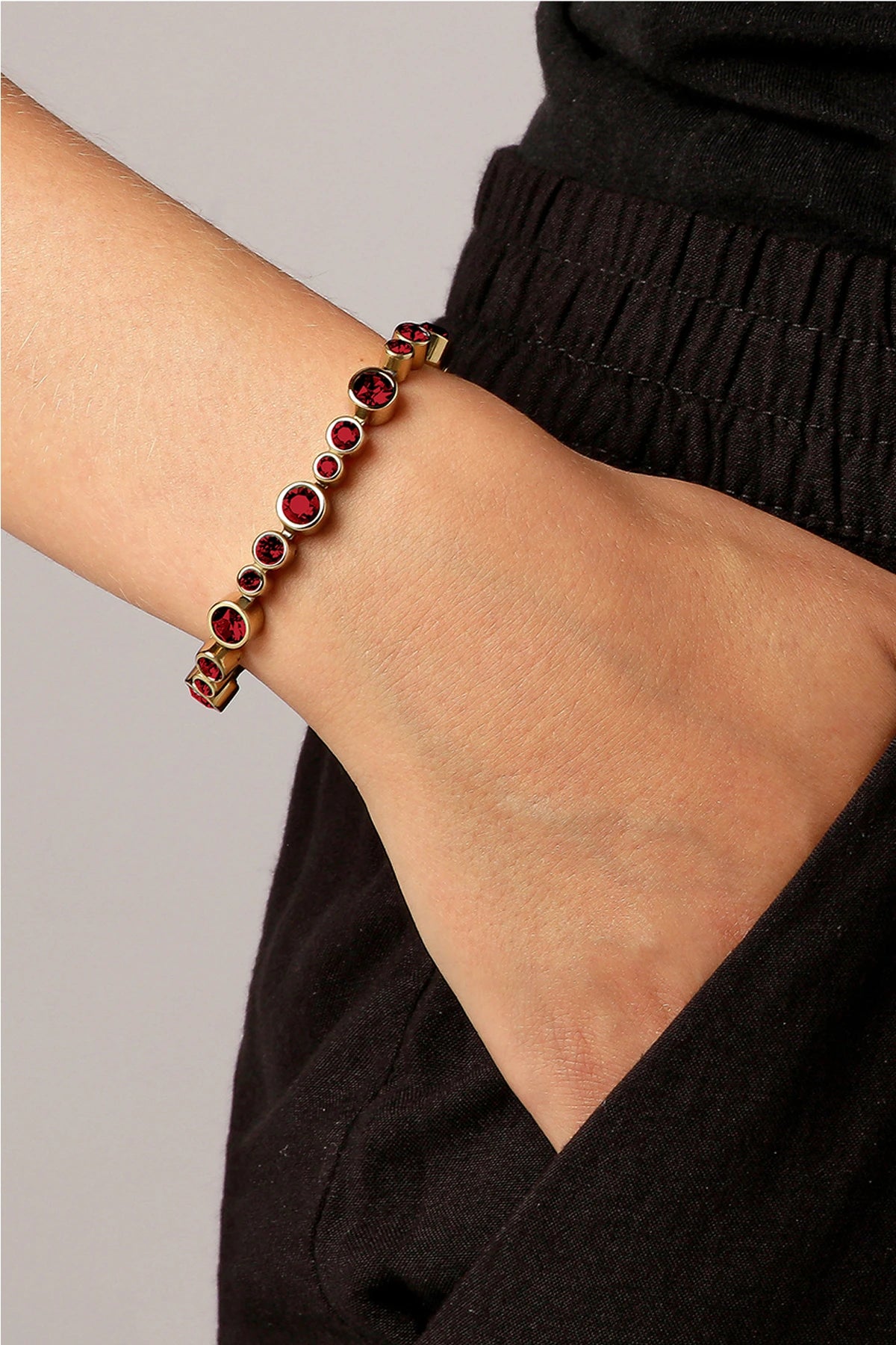 Dyrberg/Kern Teresia armbånd - Rød