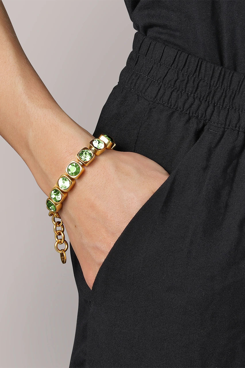 Dyrberg/Kern Conian Armbånd - Light Green