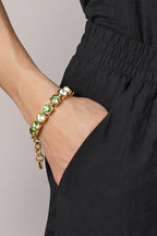 Dyrberg/Kern Conian Armbånd - Light Green