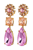 Dyrberg/Kern Msia Earring - Rose/Peach