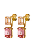 Dyrberg/Kern Teti Øredobb - Light Rose/Peach