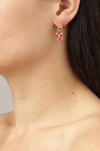 Dyrberg/Kern Teti Earring - Light Rose/Peach