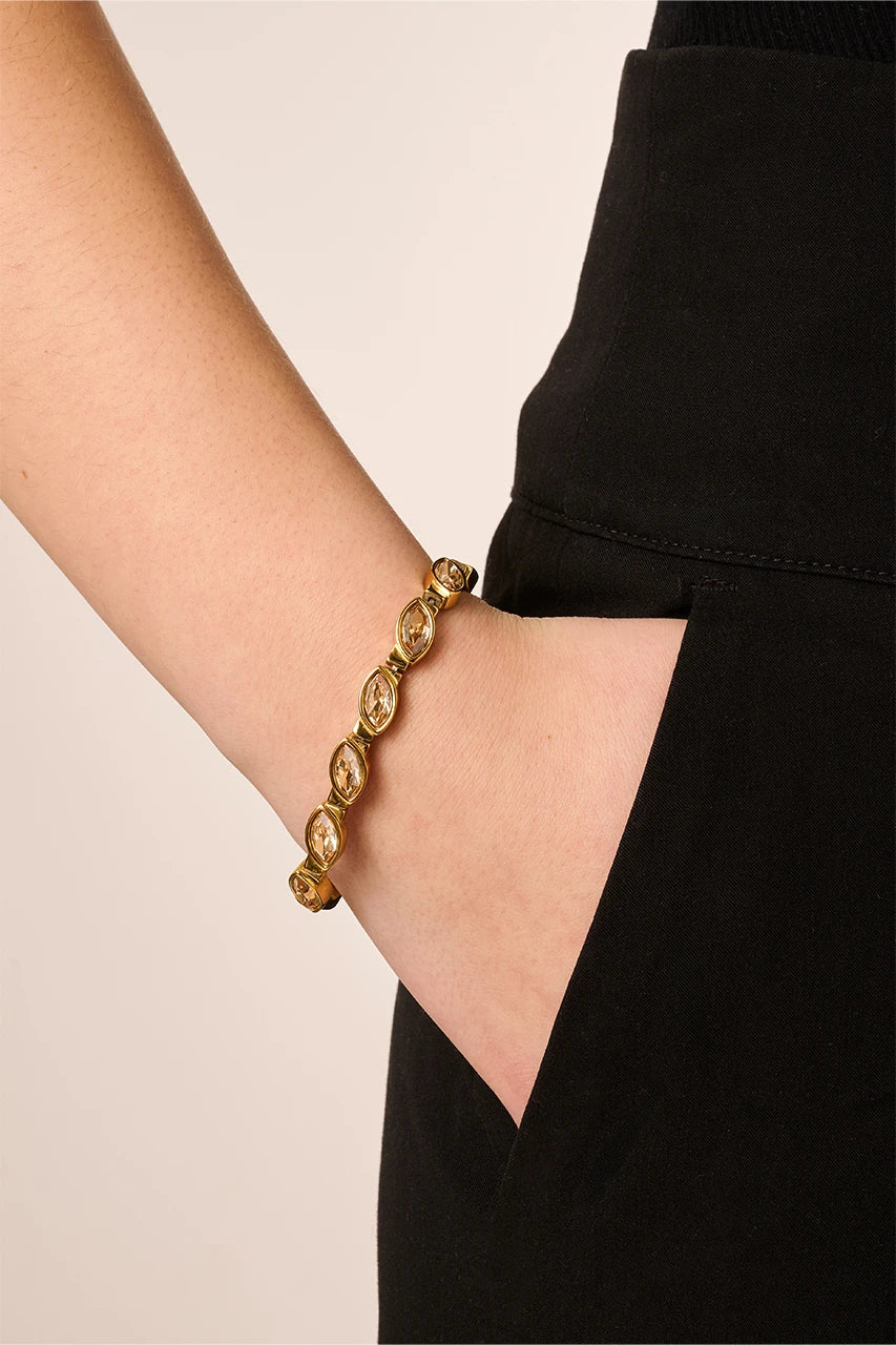 Dyrberg/Kern Celtis armbånd - Gyllen