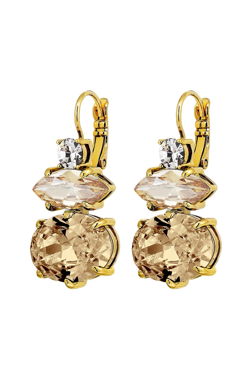 Dyrberg/Kern Parsana øredobber - Gyllen