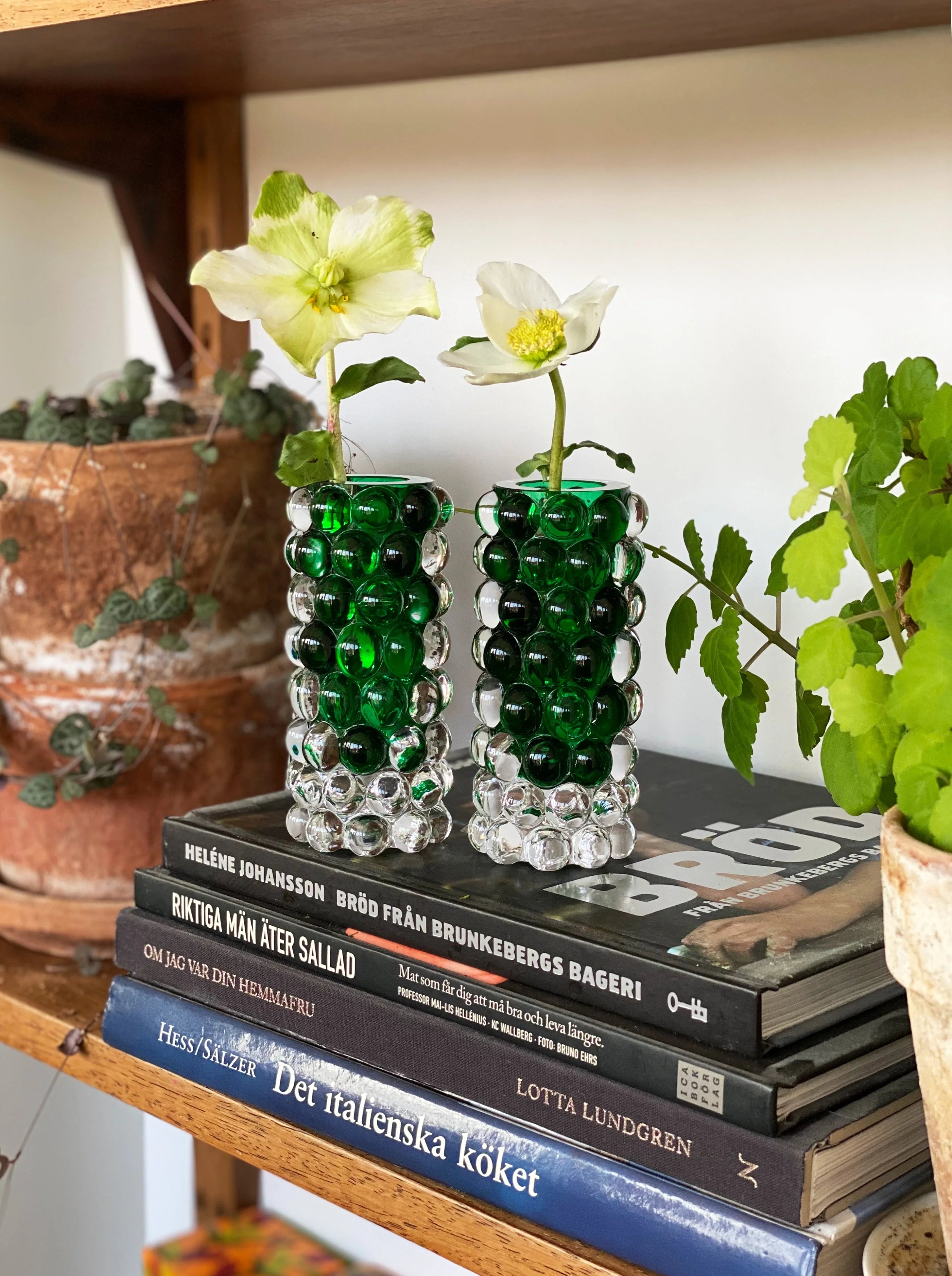 Skogsberg Smart Hurricane Boule vase mini - Green