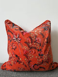 Anouska Putetrekk Velour 50x50 cm  - Blomsterprint