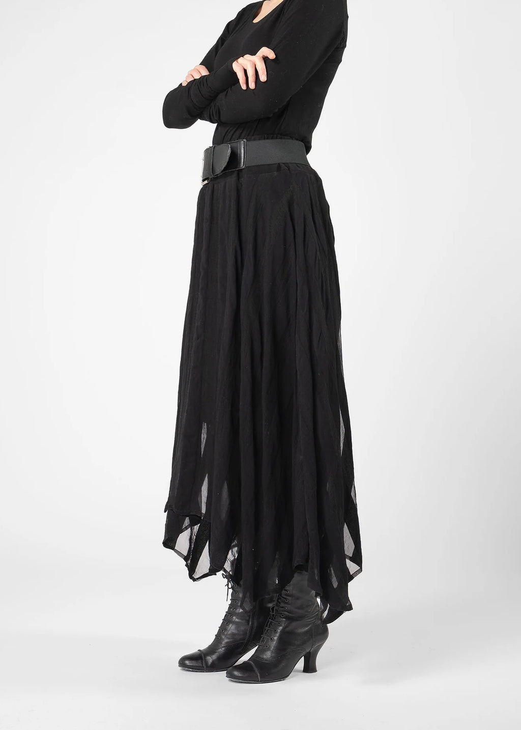 Olars Ulla Nila skjørt - Svart