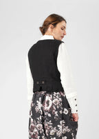 Olars ulla Vaktel lin Vest - Svart