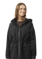 Ilse Jacobsen Lang Vinter Regnkåpe - Svart