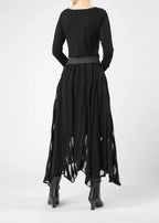 Olars Ulla Nila skjørt - Svart