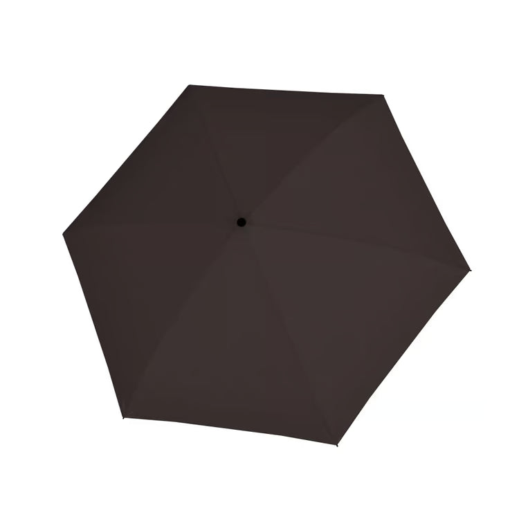 Paraply Zero 99 Mini Solid Brun