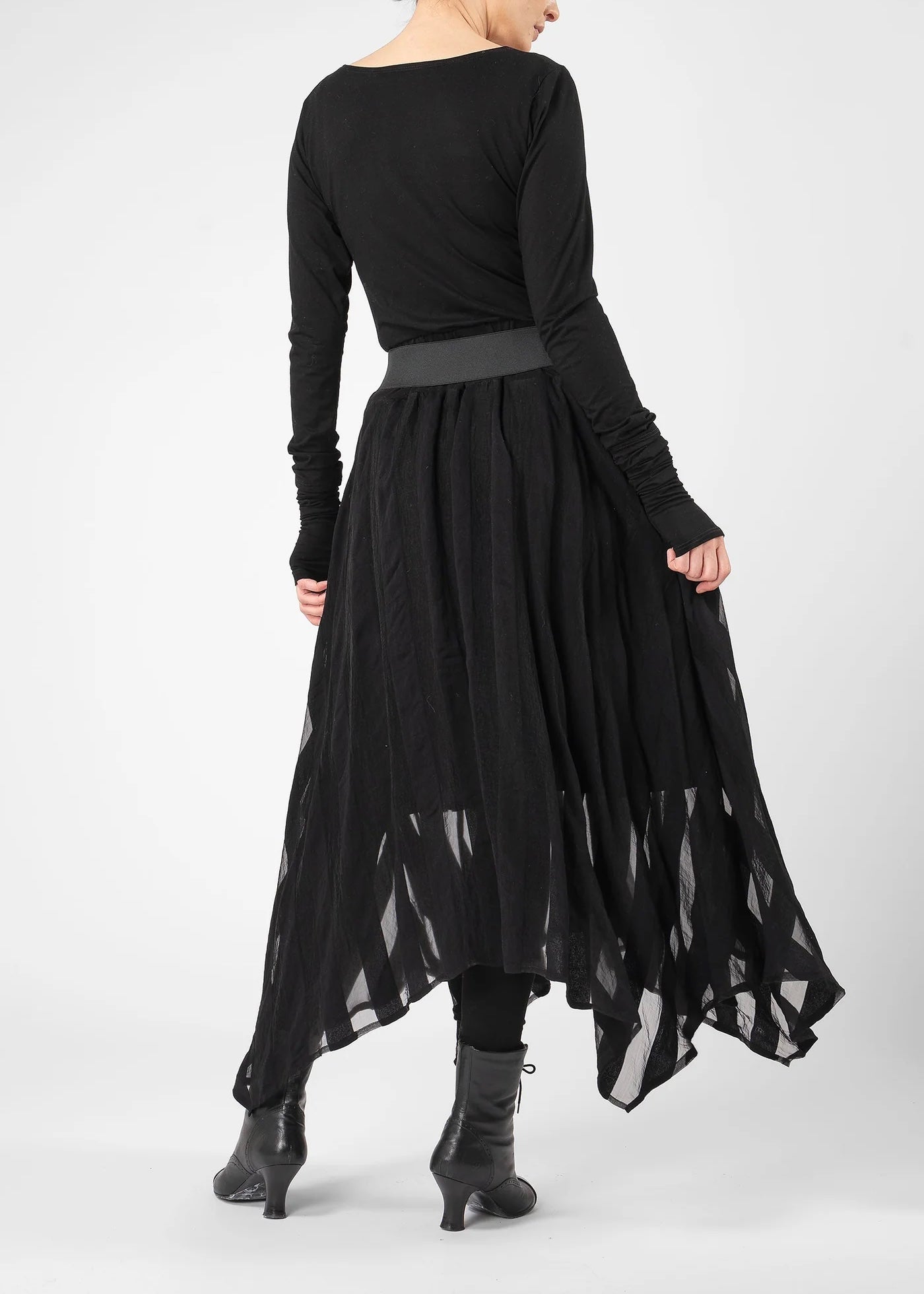 Olars Ulla Nila skjørt - Svart