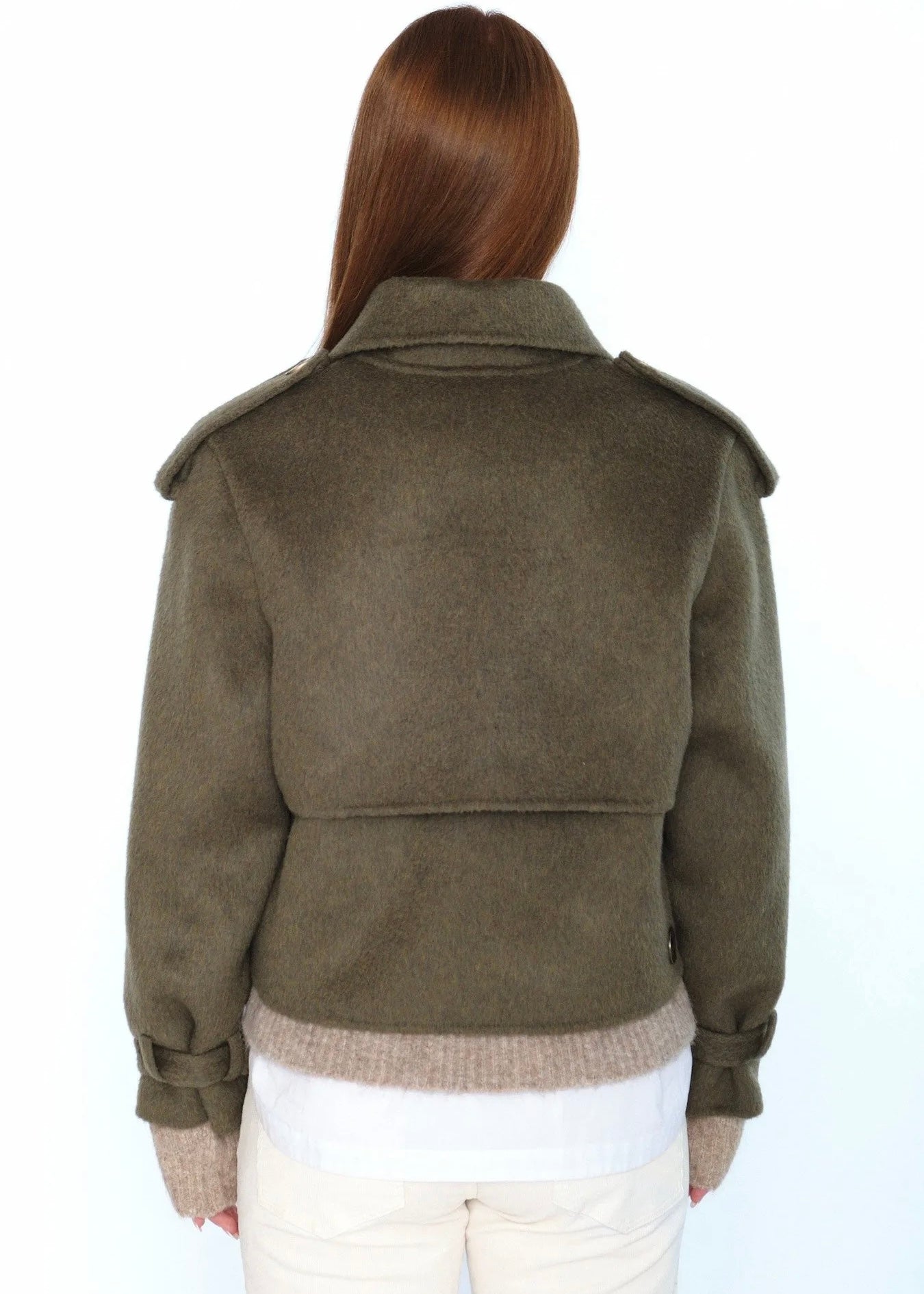 Hést Leonora jakke - mosegrønn