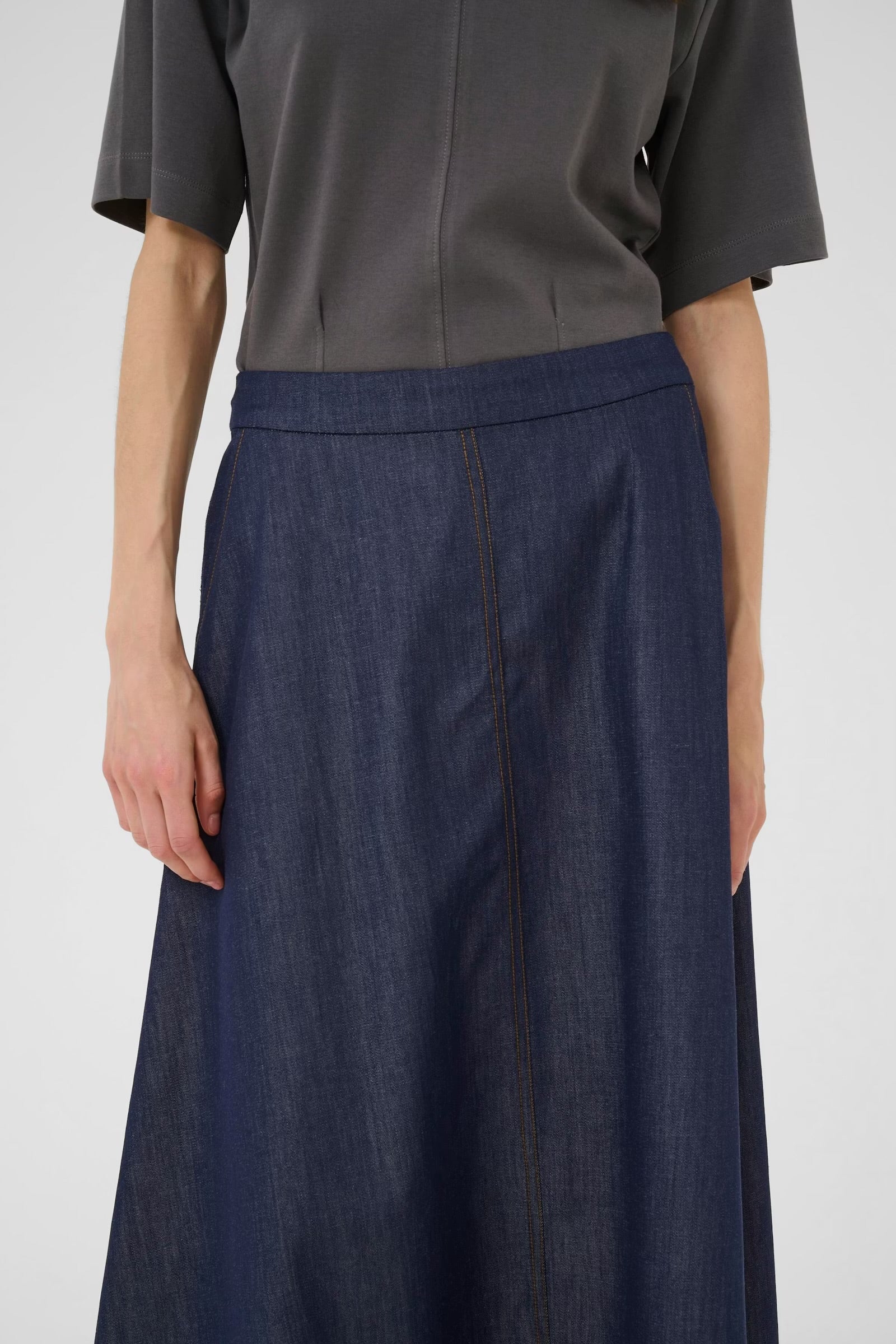 Karen by Simonsen Drew denim skjørt