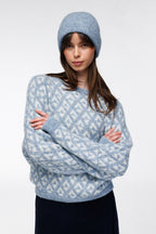 Woodling Thea Genser - Himmelblå/Offwhite