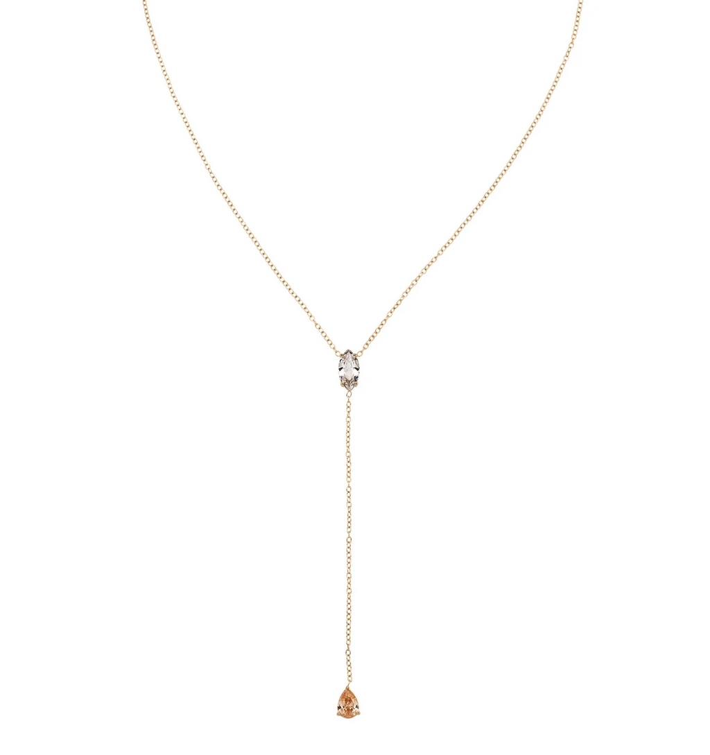 Golden Drop kjede i Gull - Margosha