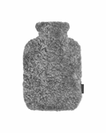 Skinnwille Hot Water Bottle Faux Fur Charcoal - Grå