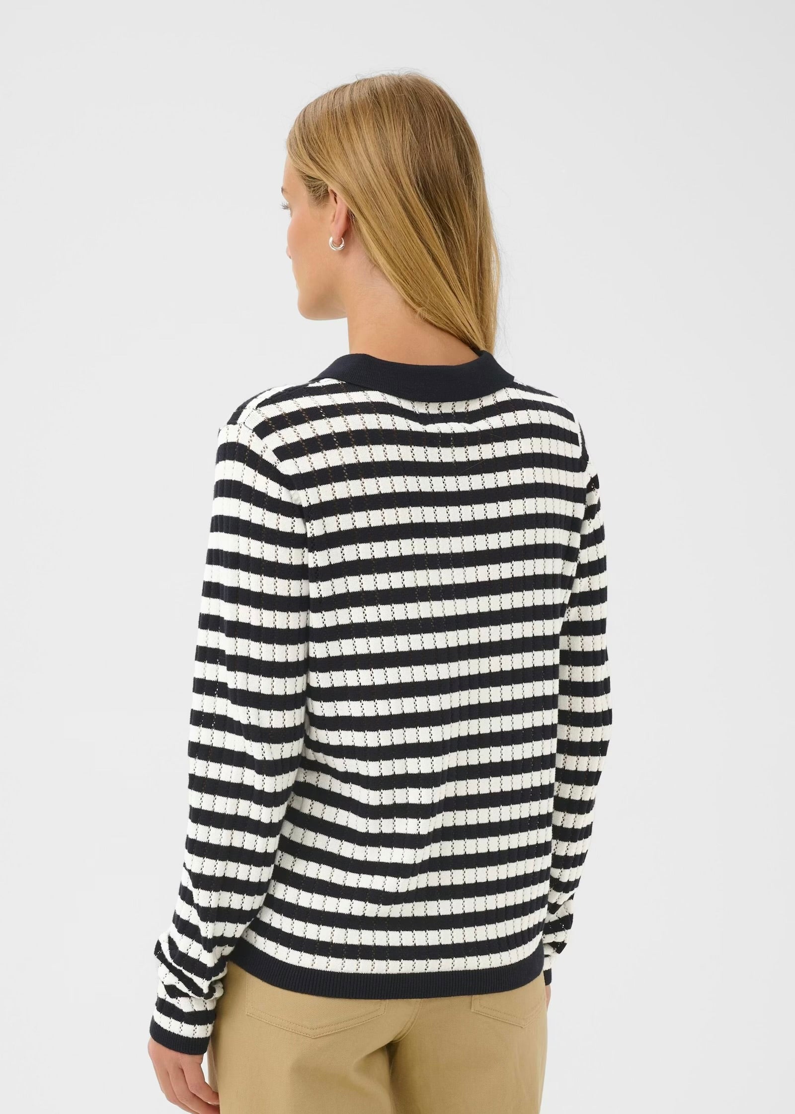 Part Two Zaria Genser - Marine/Hvit Stripet