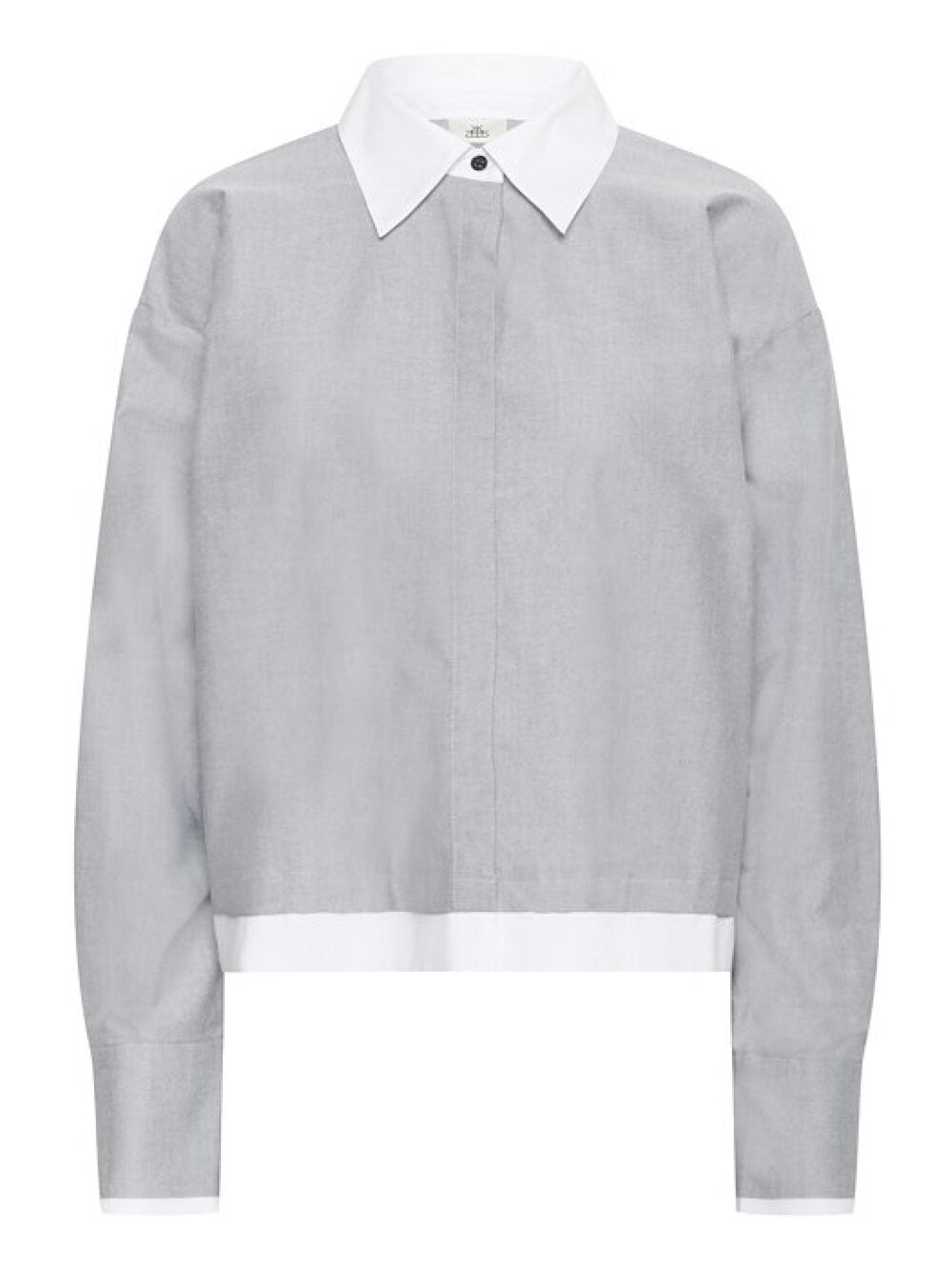 Karen by Simonsen Deborah Tessa Skjortebluse - Grå