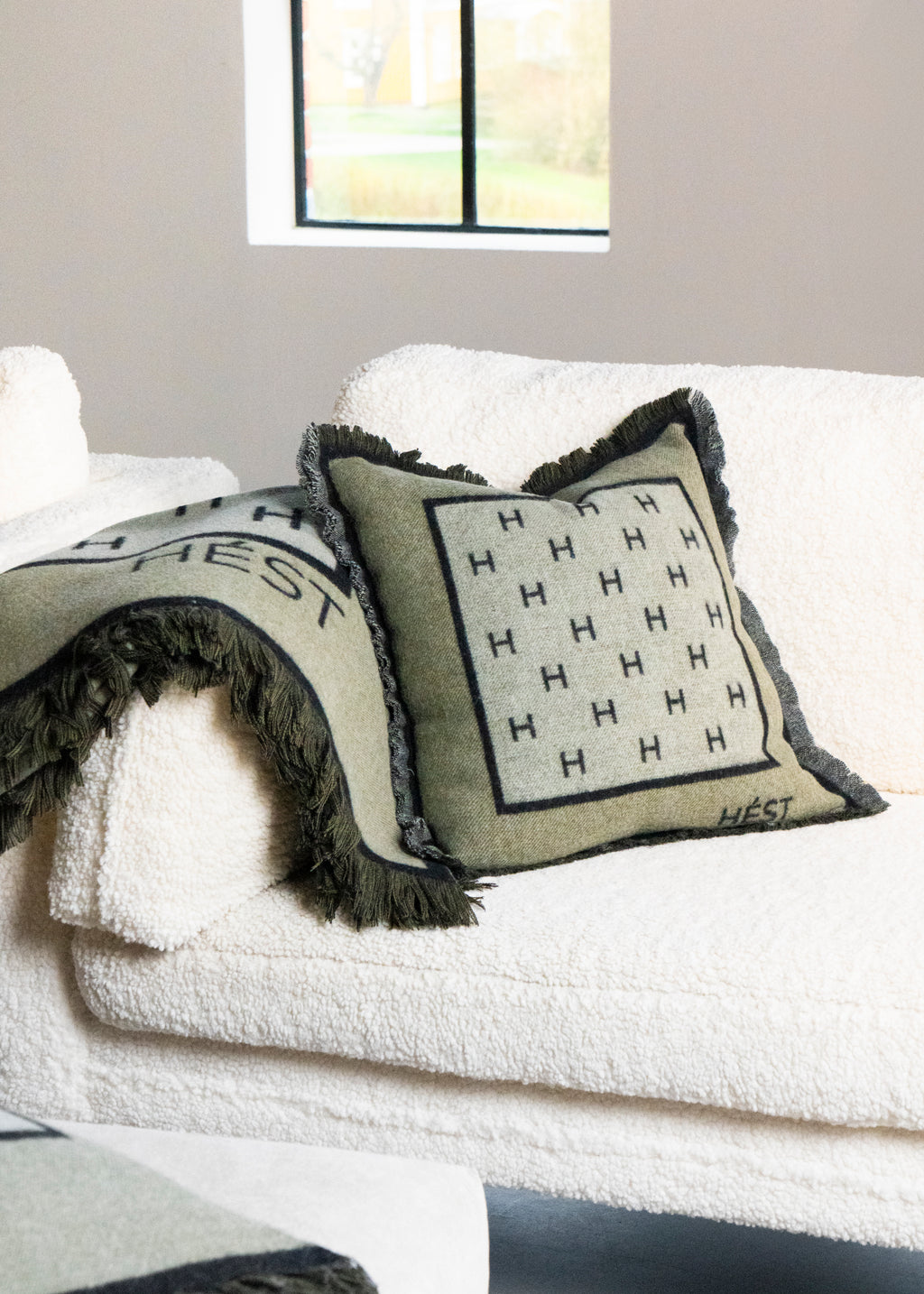 Hést Manon putetrekk - mosegrønn