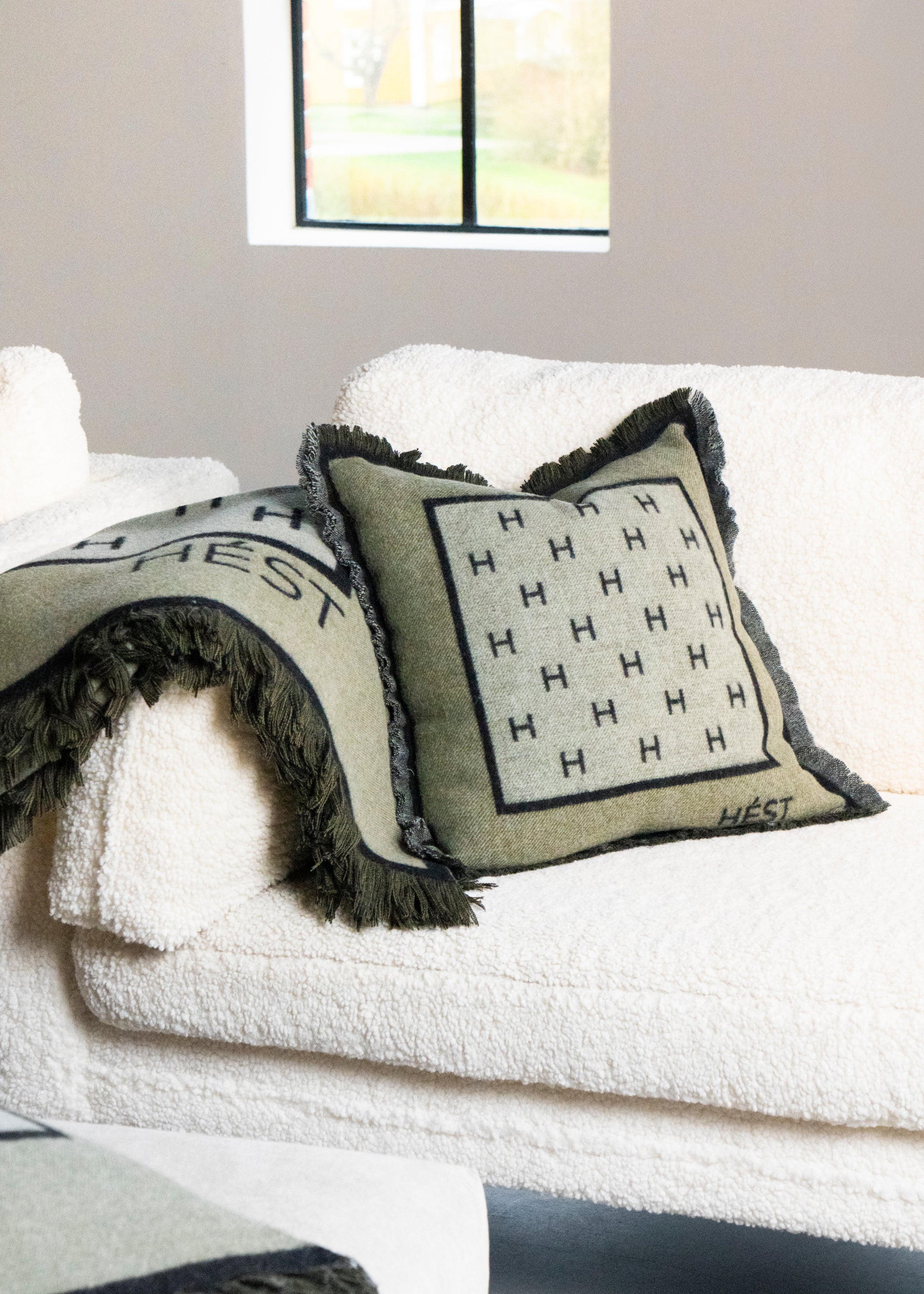 Hést Manon putetrekk - mosegrønn