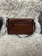 Norett Clutch Skinnveske - Brun