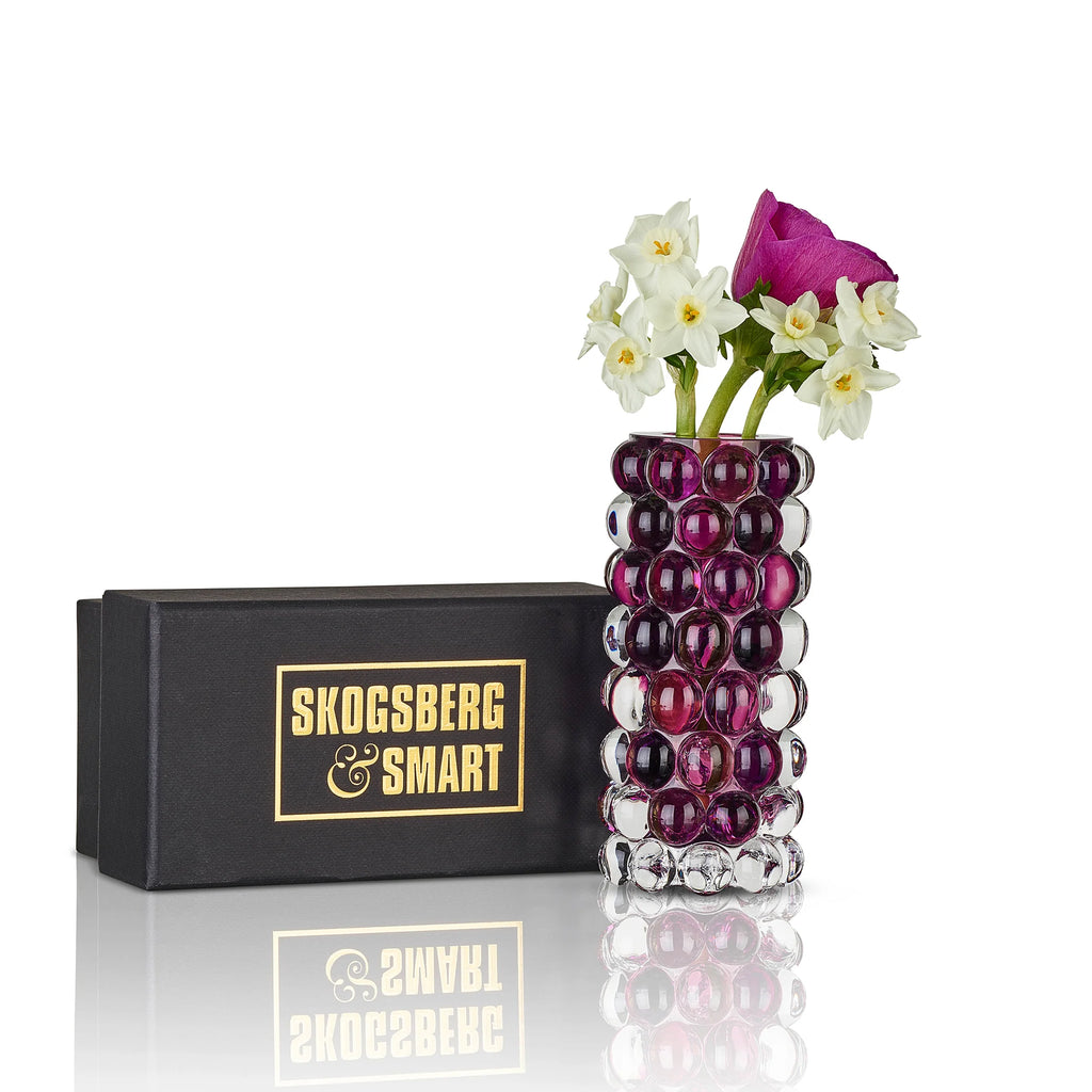 Skogsberg Smart Hurricane Boule vase mini - Heather