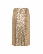 Part Two Teffania Paljett Skjørt - Gull