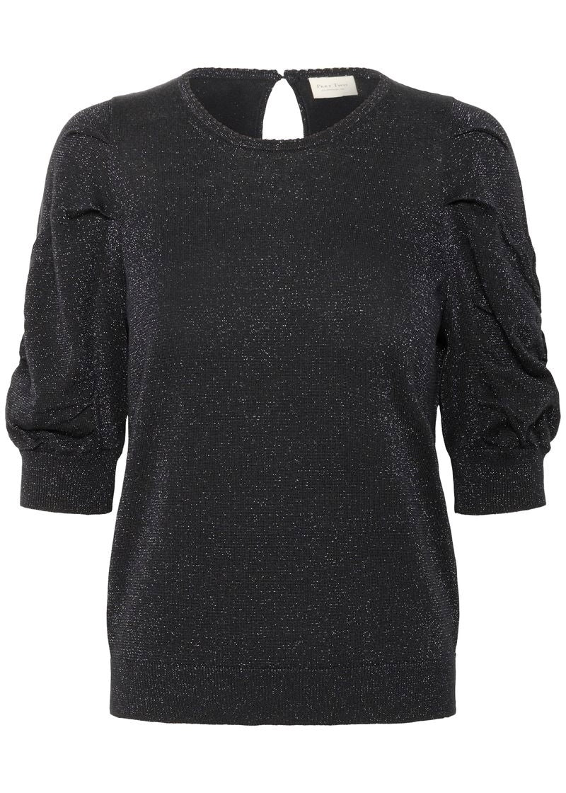 Part Two Varaia topp - Marineblå