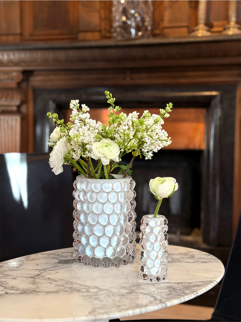 Skogsberg Smart Hurricane Boule vase mini - White