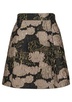 Haust Fashion Skirt - Flower Gold