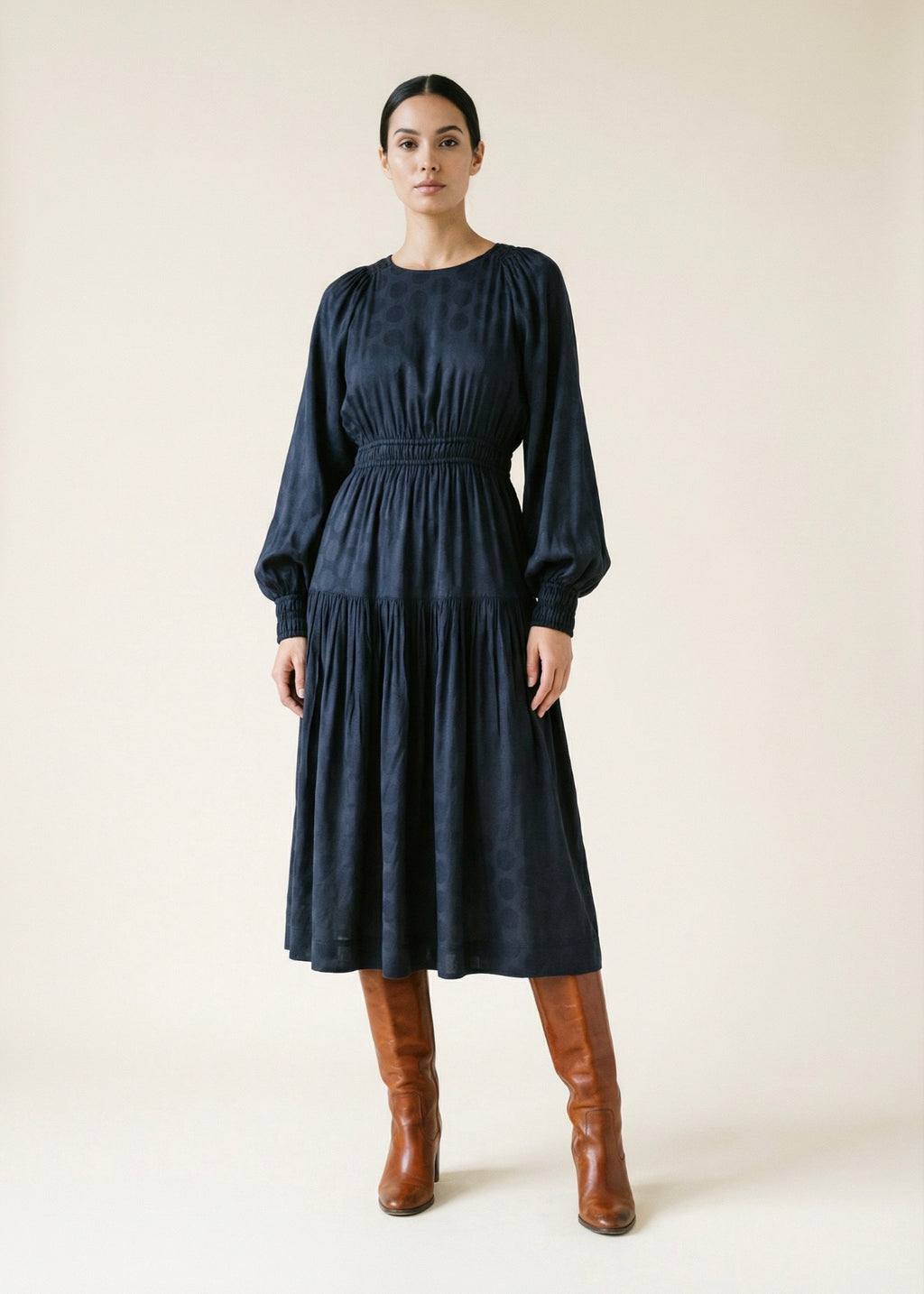 Norett Smock kjole - Blå