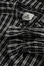 Karen by Simonsen Destiny Bluse - Sort Rutet