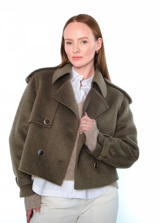 Hést Leonora jakke - mosegrønn