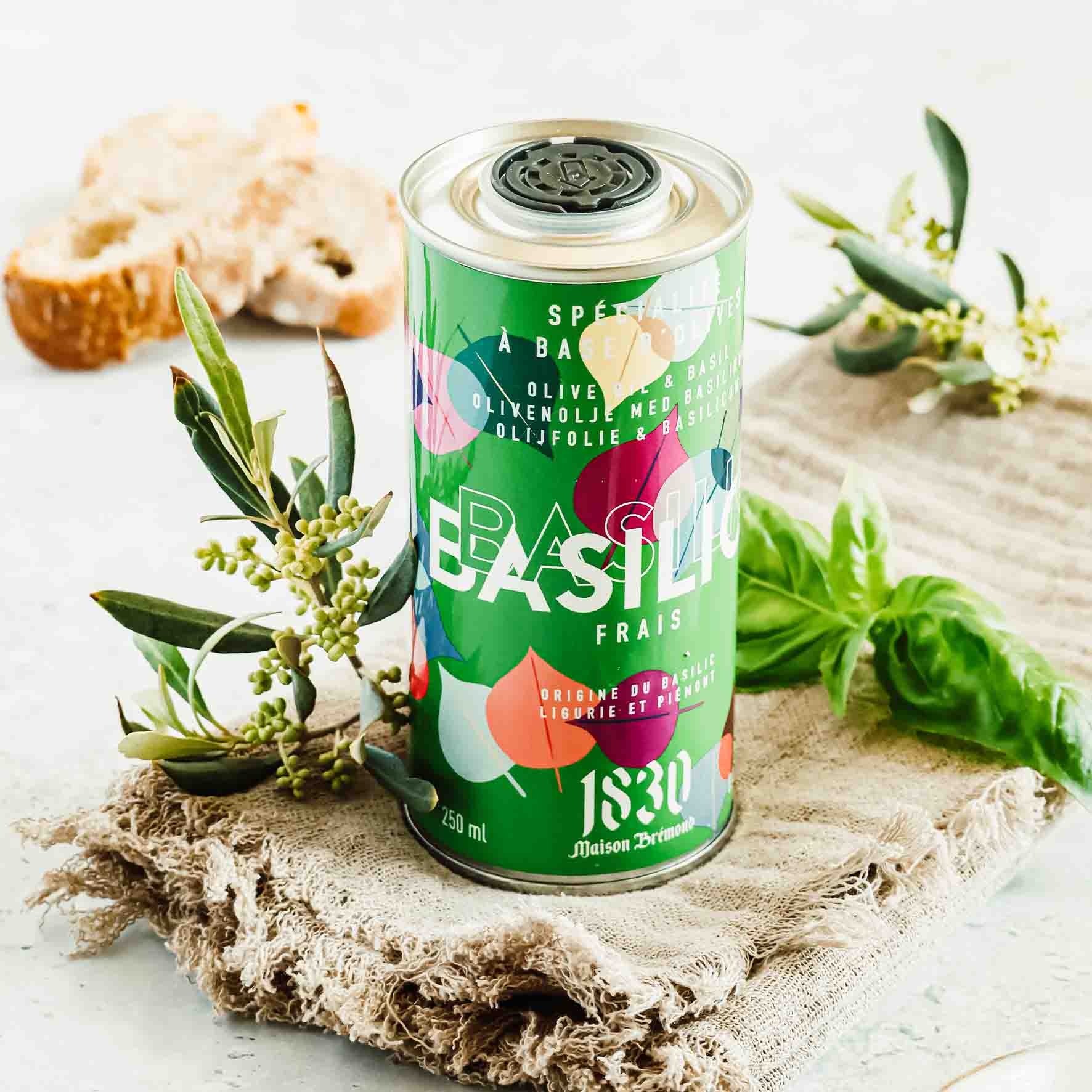 Olivenlunden Olivenolje - Basilikum