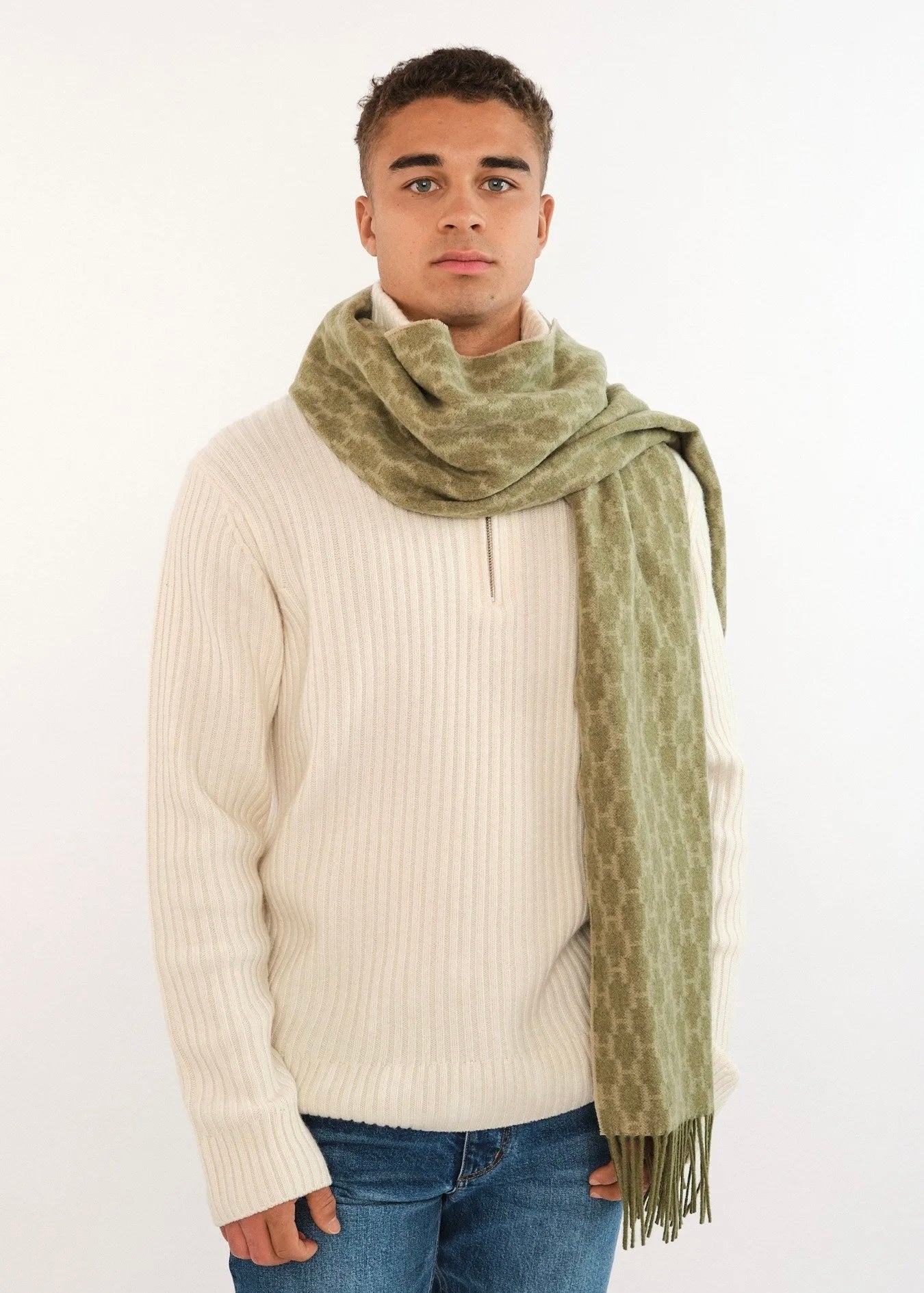 Hést Kim skjerf - Grønn