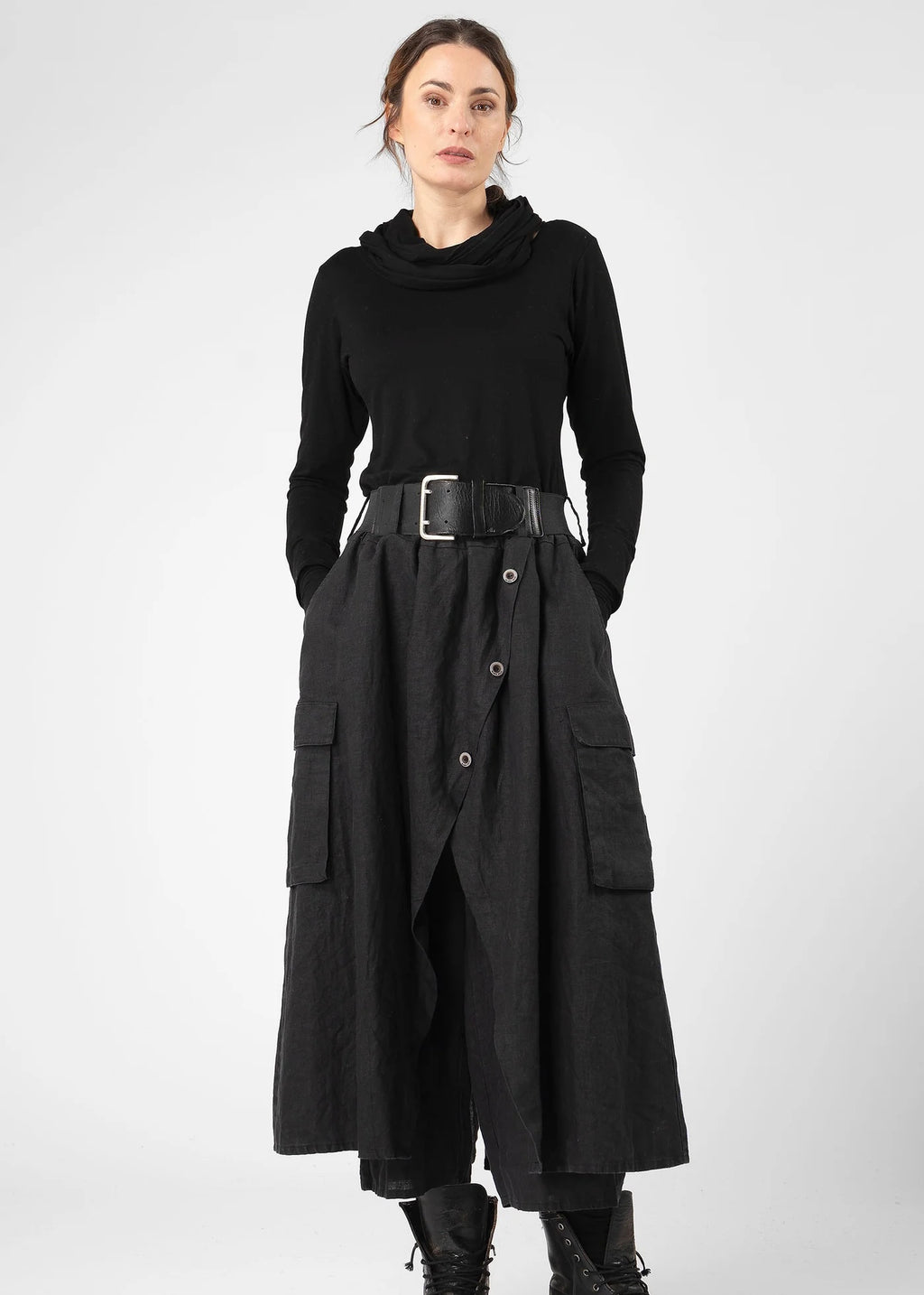 Olars Ulla bukse/skjørt - Svart