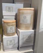 Bruka Design Marmor Stort Duftlys - Formentera