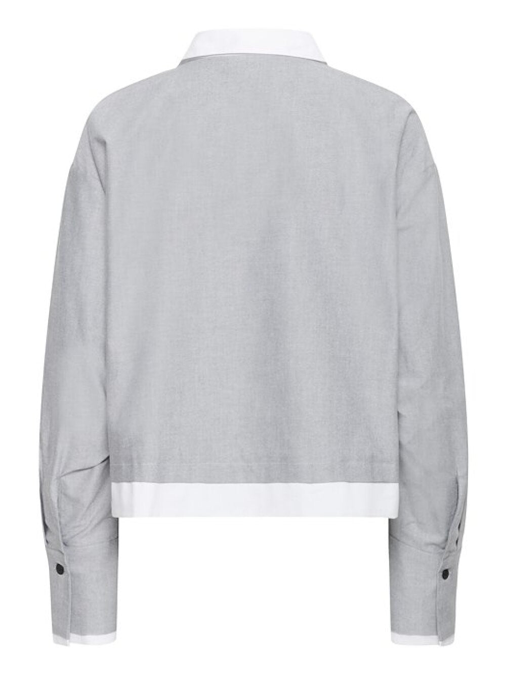 Karen by Simonsen Deborah Tessa Skjortebluse - Grå