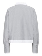 Karen by Simonsen Deborah Tessa Skjortebluse - Grå