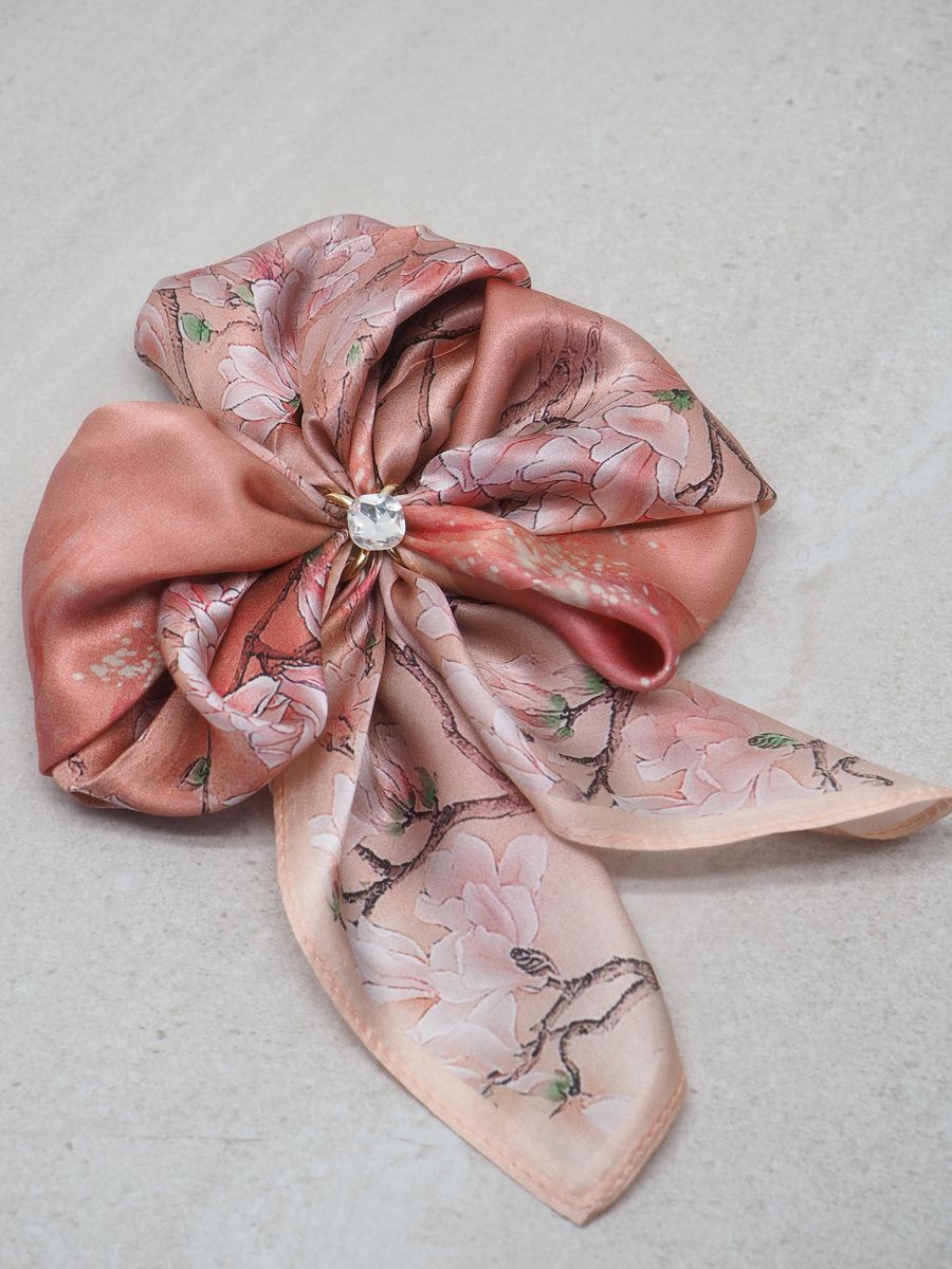 7Days Skjerfnål - Blank Glasstein