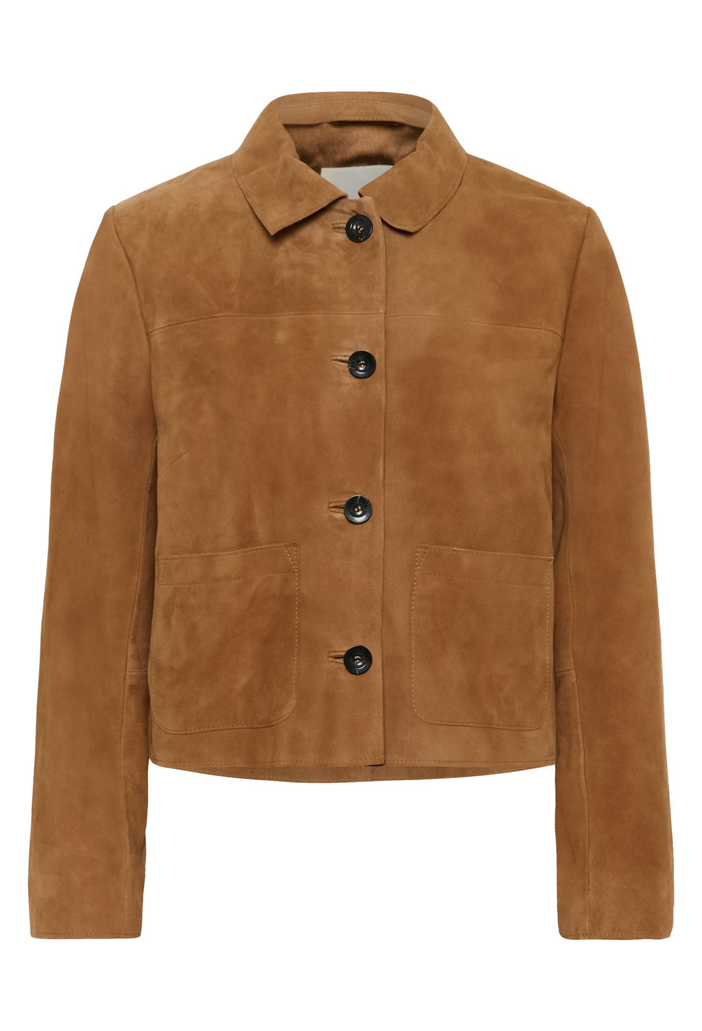 Part Two Nema Semsket Skinnjakke - Brun