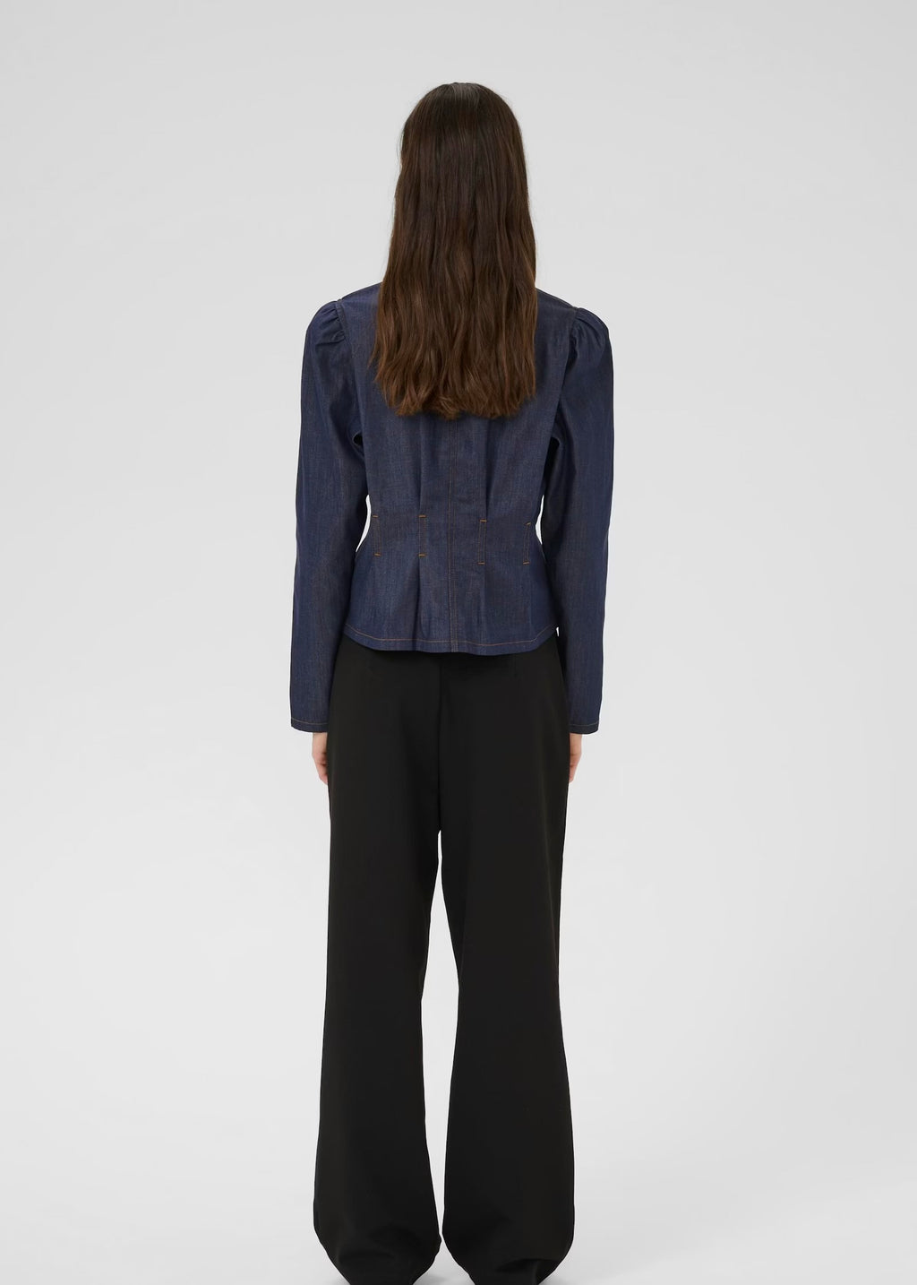 Karen by Simonsen Drew Denim Bluse